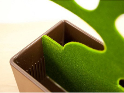 Desk Bonsai Storage Box & Note Plate Tree