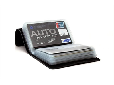 Leather Business Card Holder