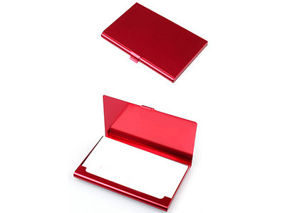 Aluminum Business Card Holder 