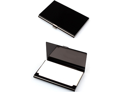 Aluminum Business Card Holder 