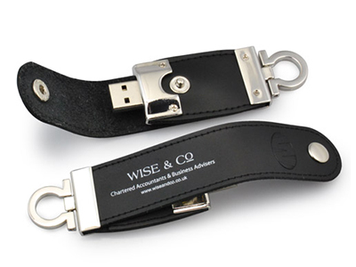 Cowboy Leather Usb Flash Drive
