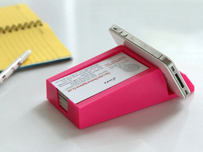 MULTIFUNCTIONAL DESK CARD HOLDER 