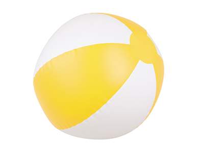 2-COLOR INFLATABLE BEACH BALL 34CM