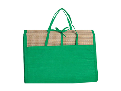 STRAW BEACH MAT