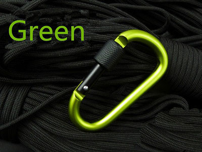 D SHAPE COLORFUL CARABINEER