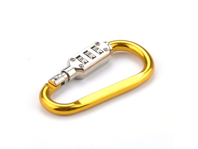 3 DIGIT CODE LOCK CARABINEER