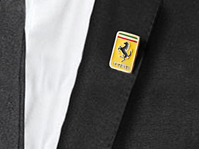 FERARRI LAPEL PIN
