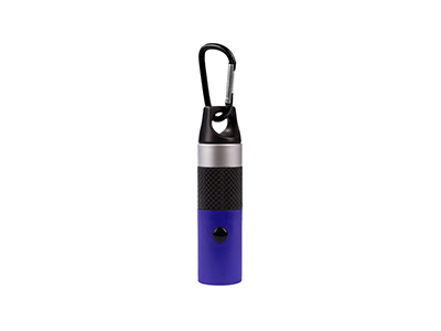 LED FLASHLIGHT WITH CARABINER