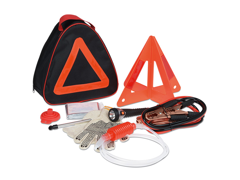 9 PIECE HIGHWAY SAFETY KIT