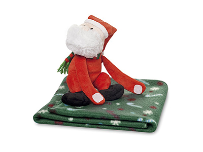 FLEECE BLANKET WITH TOY