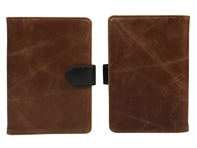 CLASSIC STYLE RFID BLOCKING PASSPORT CASE WITH PEN HOLDER AND 2 MATCHING LUGGAGE TAGS
