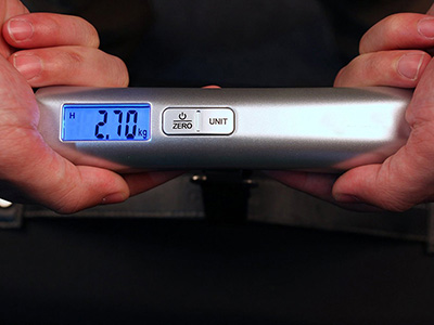 LUGGAGE SCALE 110 LBS CAPACITY LARGE