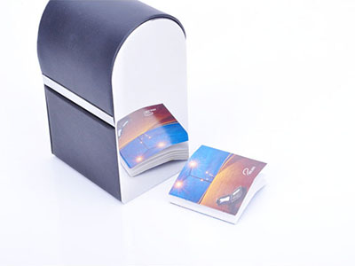 PORTABLE SHOE POLISH SET IN LEATHER BOX