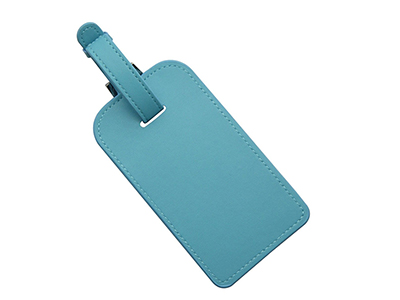 MICROFIBER LEATHER LUGGAGE TAG