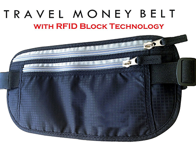 PREMIUM BREATHABLE TRAVEL MONEY BELT