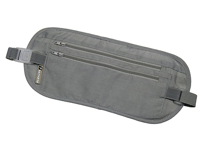 BREATHABLE UNDER-CLOTHES TRAVEL SECURITY WAIST POUCH