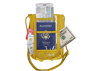 TRAVEL NECK WALLET