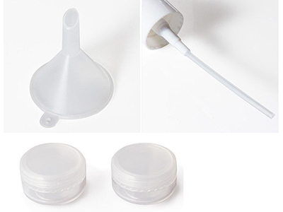 9 PIECES TRAVEL COSMETIC REFILLABLE BOTTLES SET