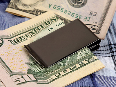DOUBLE-SIDED SMART MONEY CLIP & CREDIT CARD HOLDER