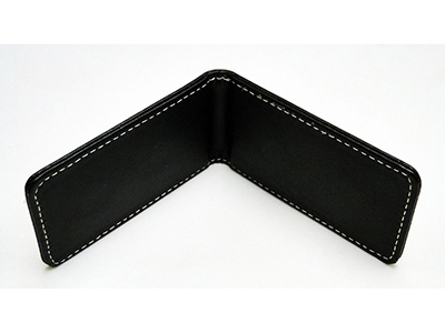 LEATHER MAGNETIC MONEY CLIP