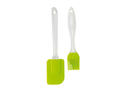 SILICONE SPATULA AND BRUSH
