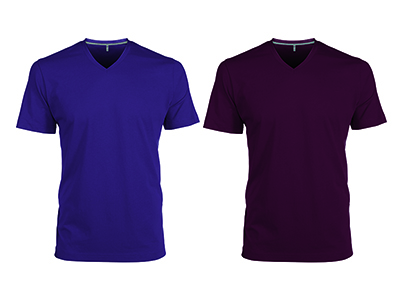 V-NECK MEN T-SHIRT