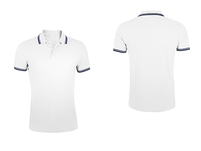 CONTRASTING STRIPES POLO SHIRT