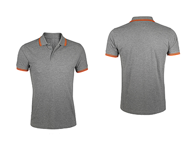 CONTRASTING STRIPES POLO SHIRT