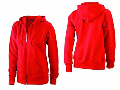 ZIPPER CLOSURE SWEATSHIRT, WOMEN