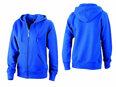 ZIPPER CLOSURE SWEATSHIRT, WOMEN