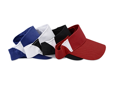 COTTON TWILL VISOR