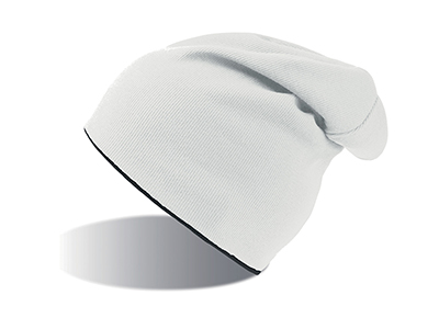 COTTON 2-COLOR BEANIE