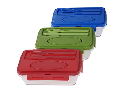 LUNCH BOX WITH CUTLERY SET