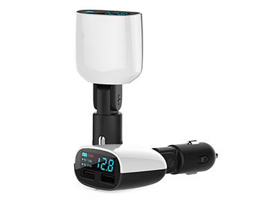 LED DISPLAY SMART CAR CHARGER