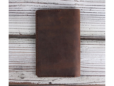 GENUINE LEATHER PASSPORT HOLDER