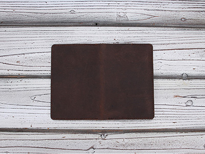GENUINE LEATHER PASSPORT HOLDER
