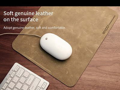 GENUINE LEATHER MOUSE PAD
