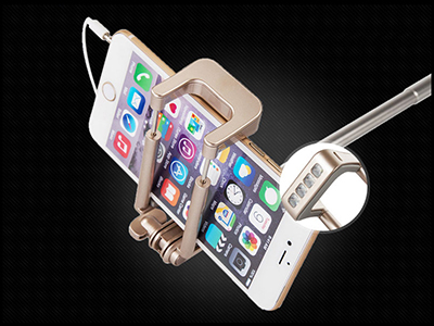 SELFIE STICK WITH FLASH LED LIGHT