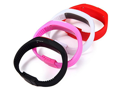 LED PEDOMETER BRACELET