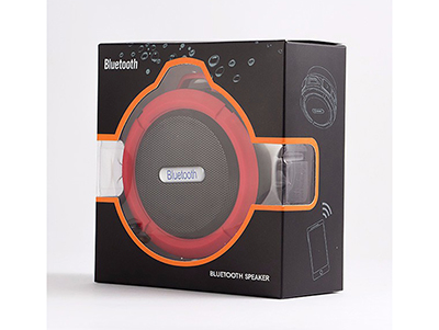 BLUETOOTH WATERPROOF SPEAKER C6 WITH SUCTION CUP