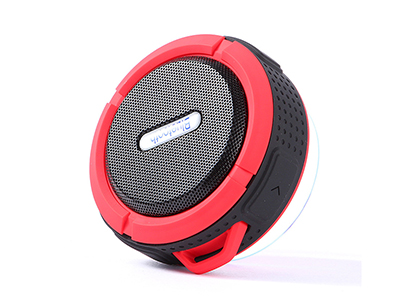BLUETOOTH WATERPROOF SPEAKER C6 WITH SUCTION CUP