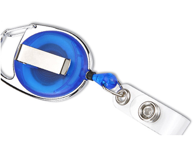 CLIP-ON RETRACTABLE BADGE HOLDER