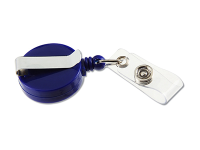 ALLIGATOR CLIP RETRACTABLE BADGE HOLDER