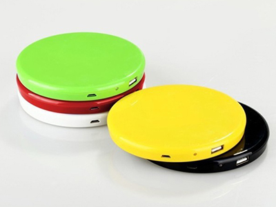Window Solar Charger Circle Power Bank 