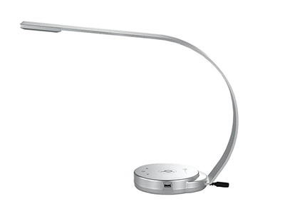 LED desk lamp with QI wireless charging 