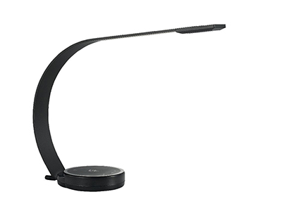 LED desk lamp with QI wireless charging 