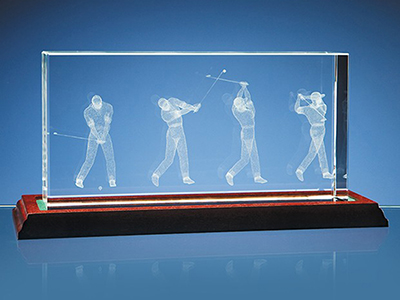 Custom 3D Crystal Award