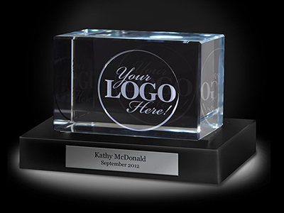Custom 3D Crystal Award
