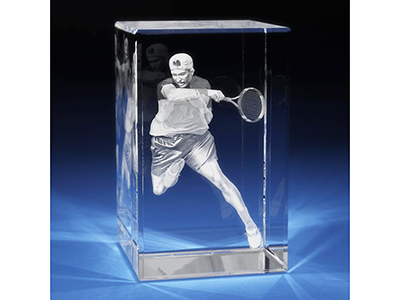 Custom 3D Crystal Award