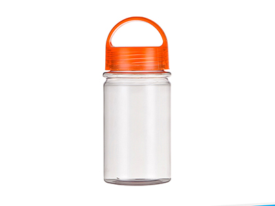 BPA Free Plastic Bottle With Handle Lid 